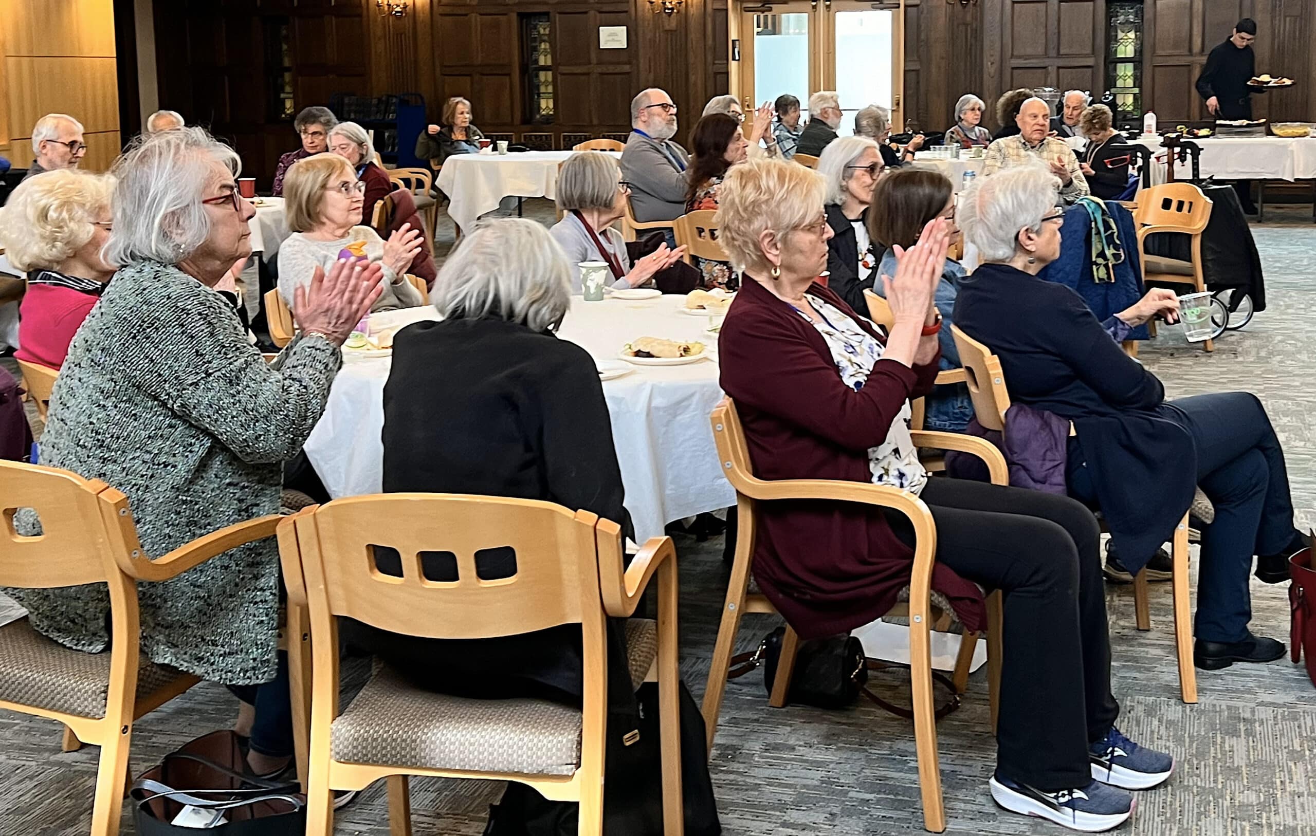Lunch and Learn applause